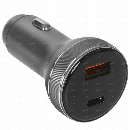 Автомобильное ЗУ KEYRON KCUAC54WPD15S серый