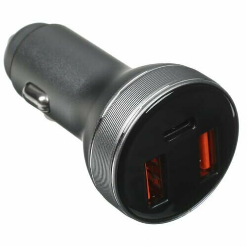 Автомобильное ЗУ KEYRON KCU2AC54WPD15S серый