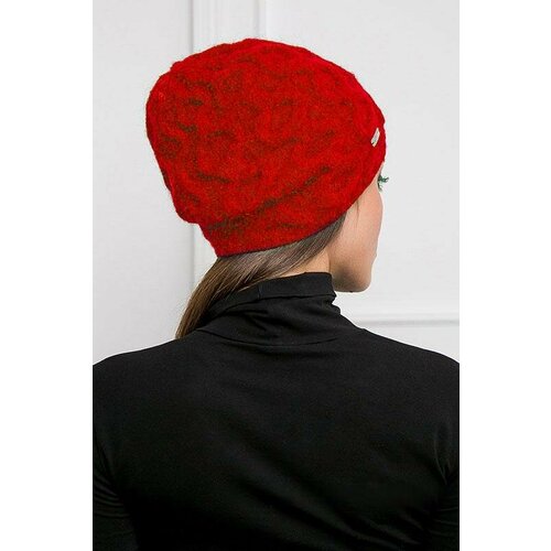 фото Шапка gulyann, размер 54-58, красный