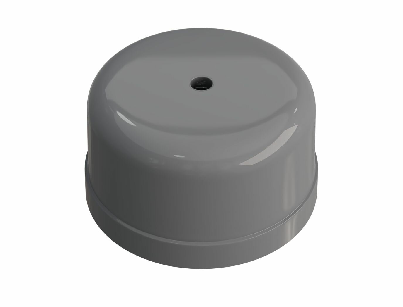 Коробка распределительная пластиковая  цвет   серый  Серия  Усадьба 