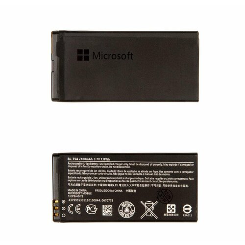аккумуляторная батарея ibatt 1900mah для microsoft lumia 735 rm 1127 rm 1040 rm 1038 lumia 735 dual sim lumia 738 superman для nokia lumia 735 rm 1127 Battery / Аккумулятор (батарея) для Microsoft Lumia 550 RM-1127 BL-T5A