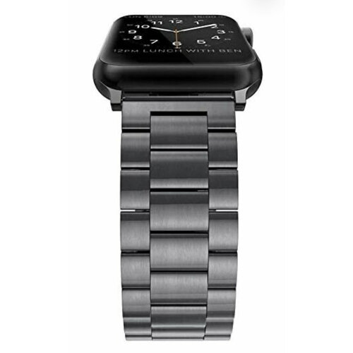 Металлический ремешок для Apple Watch 42/44/45/49 mm, Series 1 - 8, SE, Ultra, Black