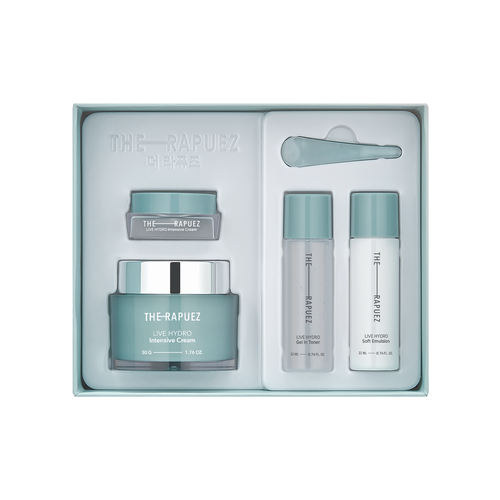Набор The Rapuez Интенсивно увлажняющий набор кремов / Live Hydro Intensive Cream Set 50+7+22+22 мл.