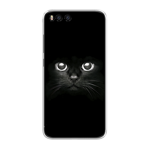 Силиконовый чехол на Xiaomi Mi 6 / Сяоми Ми 6 Взгляд черной кошки силиконовый чехол взгляд черной кошки на xiaomi mi 6 сяоми ми 6