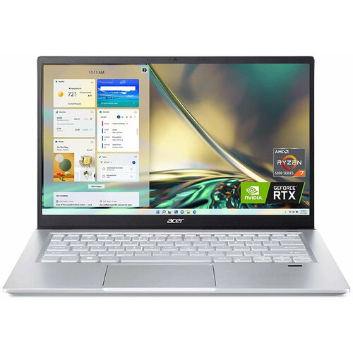 Ноутбук Acer Swift X 14 1920x1080 FHD IPSAMD Ryzen 7 5825U 16GB LPDDR4X 2TB SSD NVIDIA RTX 3050 Ti Win 11 SFX14-42G 12890000₽