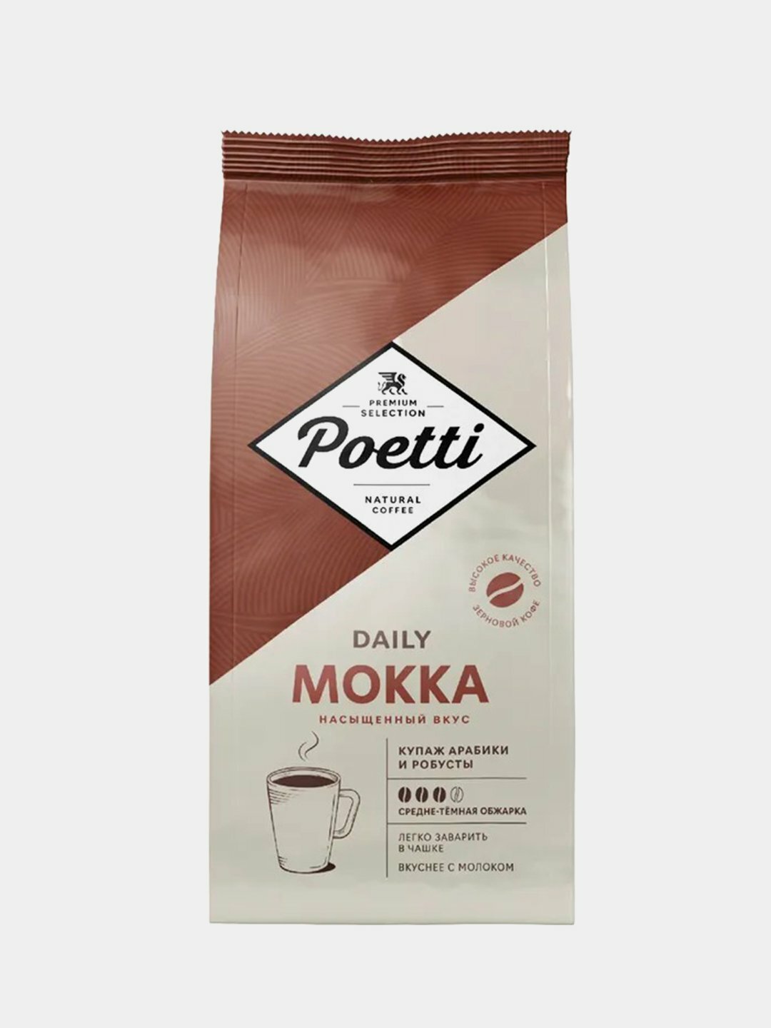 Кофе в зернах Poetti Daily Mokka, 1 кг