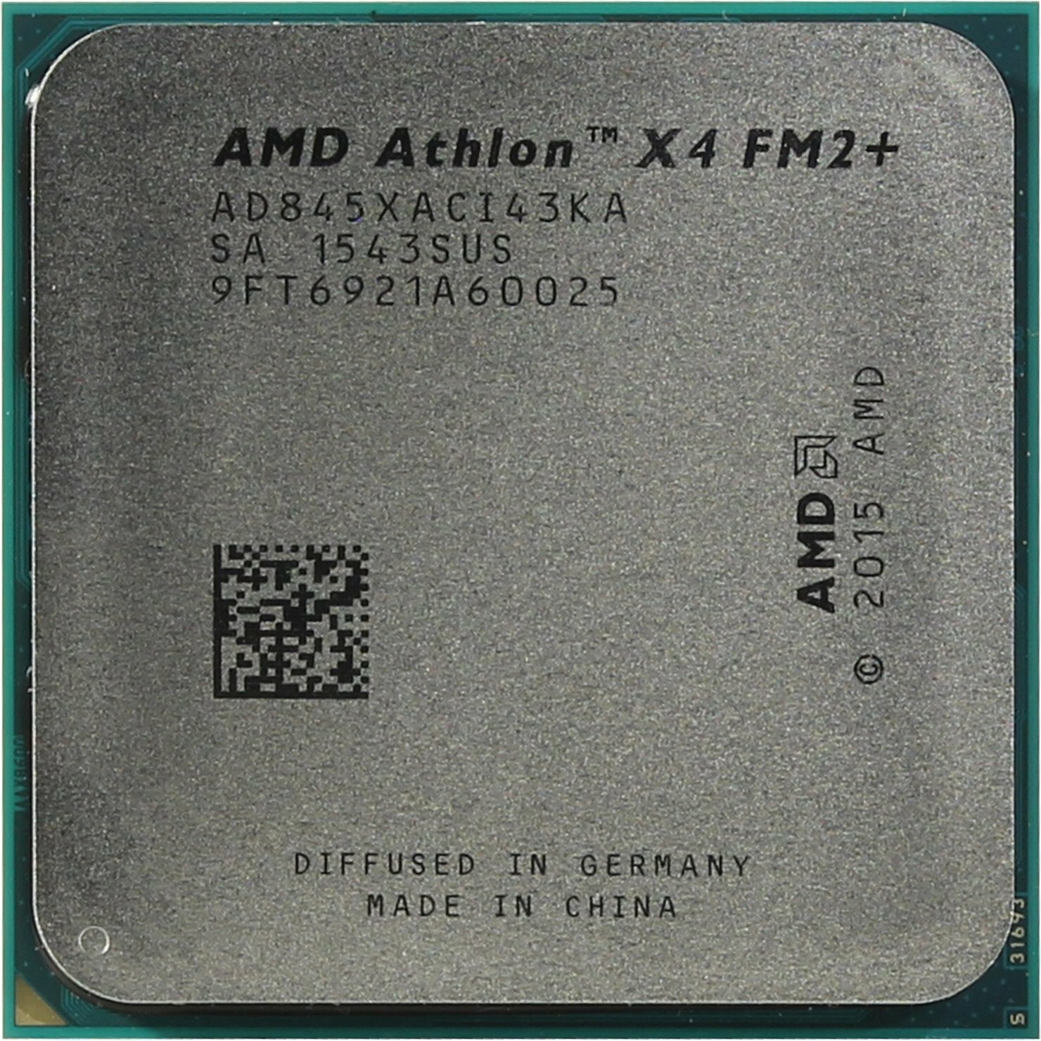 Процессор AMD Athlon X4 845 FM2+ 4 x 3500 МГц