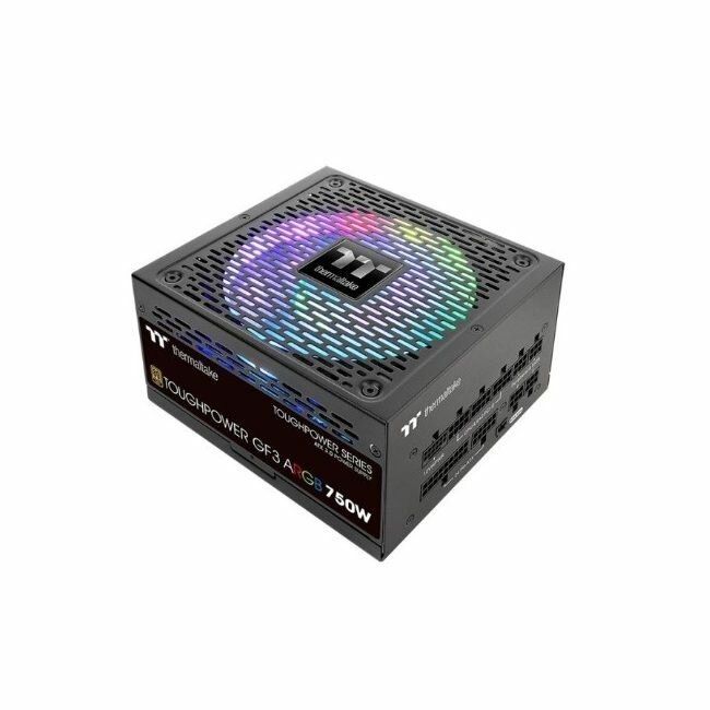 Блок питания Thermaltake Toughpower GF3 ARGB 750W TTP-750AH3FSG-3 /Fully Modular/Pure 14/Full Range/Analog/80 Plus Gold/EU/100% JP CAP/All Flat