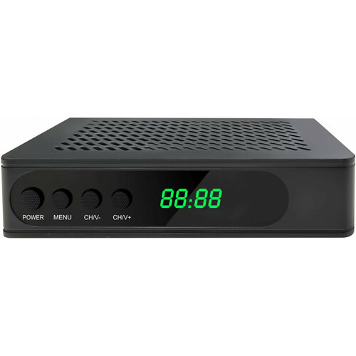 Ресивер DVB-T2 Hyundai H-DVB240 черный ресивер hyundai dvb t2 h dvb460 черный