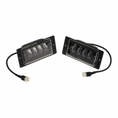 Противотуманная фара ВАЗ 1736 см 12 В 19 Вт 1368 Лм провод 26 см белый набор 2 шт 2262₽