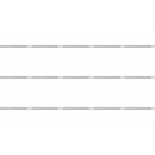 InФормат Линейка 20 см металлическая 15 штук 1209₽