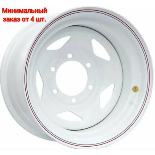 Диск колеса стальной OFF-ROAD Wheels UAZ 16x8 5x139.7 d110 ET-0 белый №83W (84)