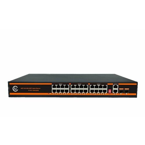 ND-P2422G-AI - 24 PoE 10/100Mbps+2 LAN 100/1000Mbps+2 SFP 100/1000M 24-х канальный POE свитч
