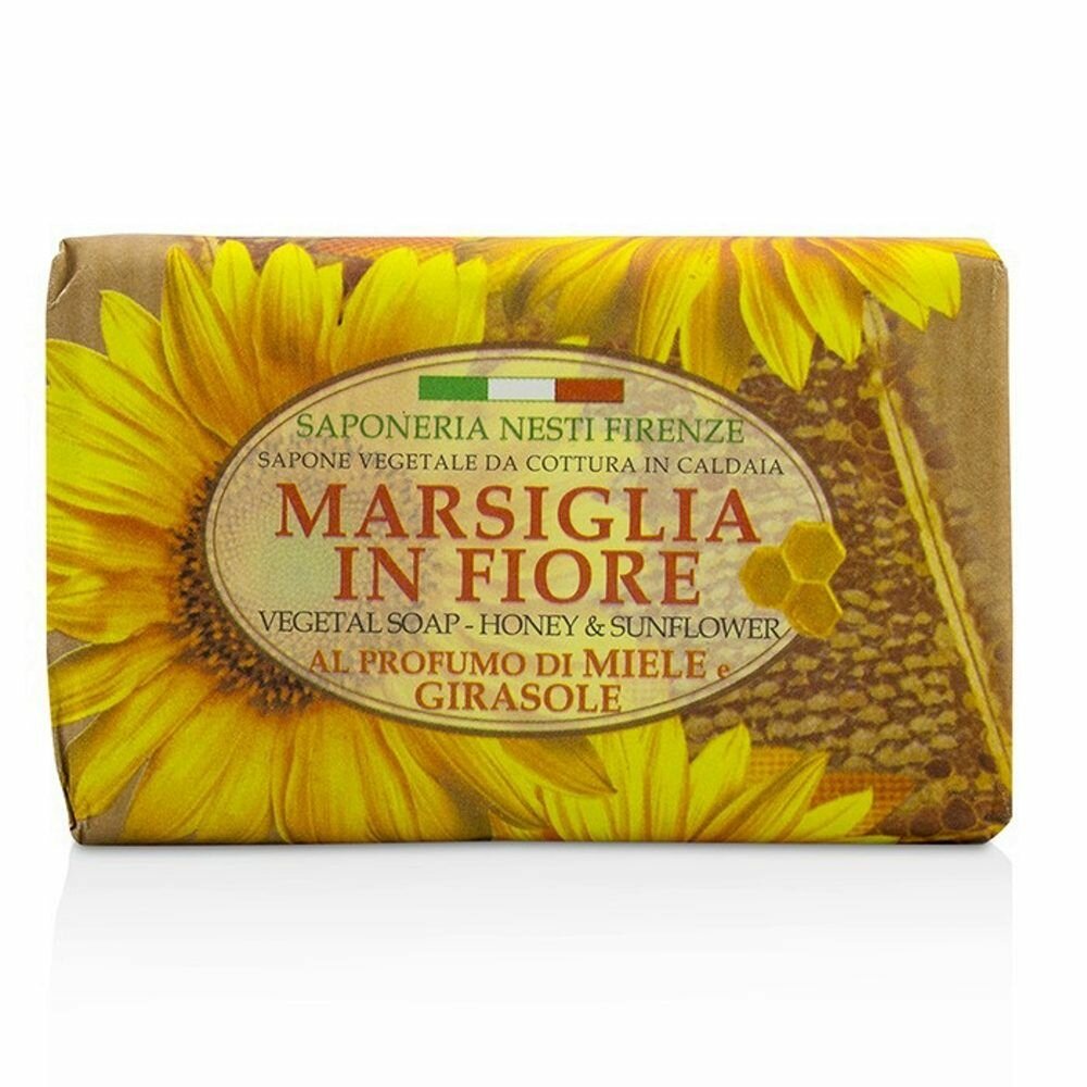 Nesti Dante Твердое мыло Мед и подсолнух / Honey and sunflower 125 г