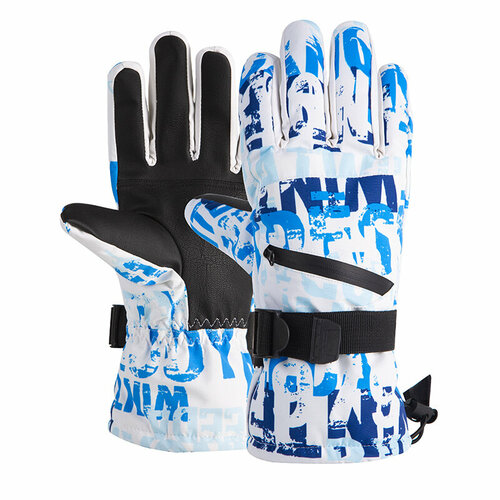Перчатки Sportage, размер XL, голубой, белый