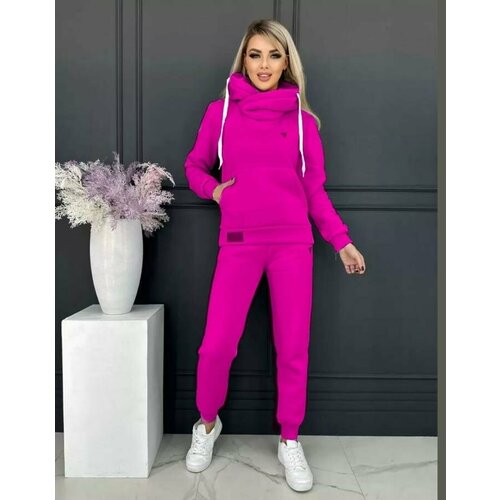 фото Костюм jools fashion женский спортивный зимний, размер 50, фуксия