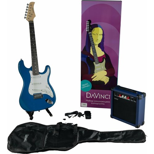 DAVINCI SET-100 BL электрогитара в наборе