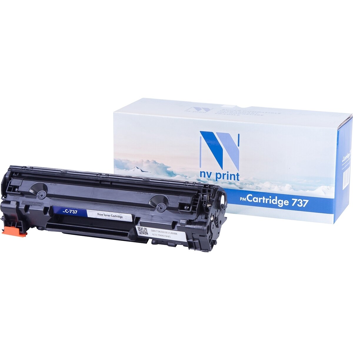 Картридж NV Print совместимый Canon 737 черный для Canon i-SENSYS MF211/212w/217w/226dn (2400k)