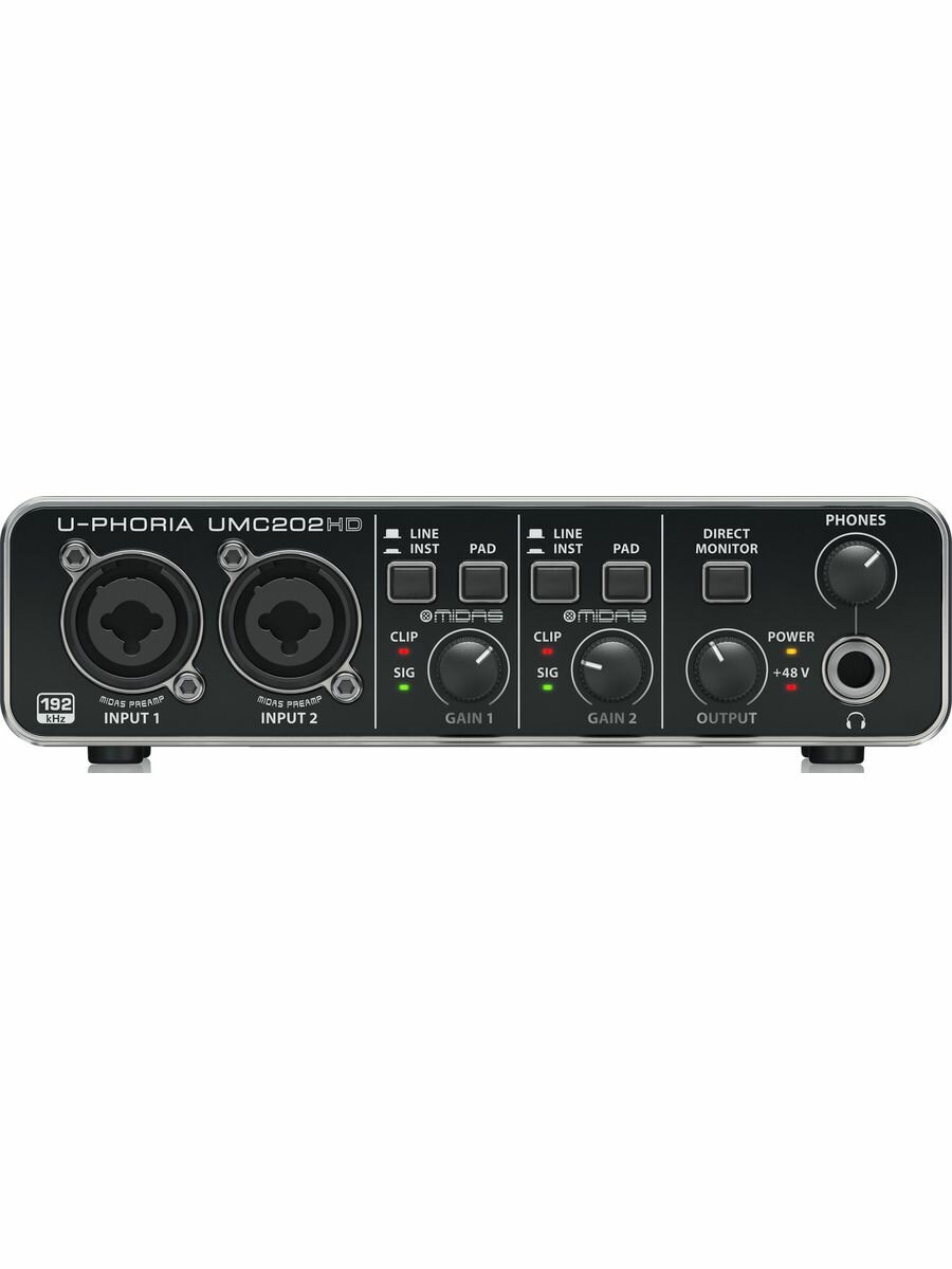 Behringer U-PHORIA STUDIO PRO Набор для звукозаписи — фото 9
