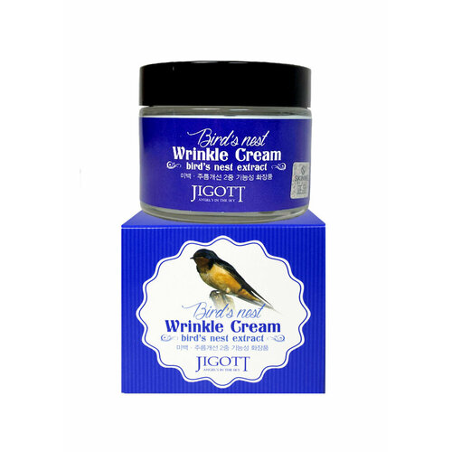 Крем для лица антивозрастной Jigott Bird'S Nest Wrinkle Cream, 70мл