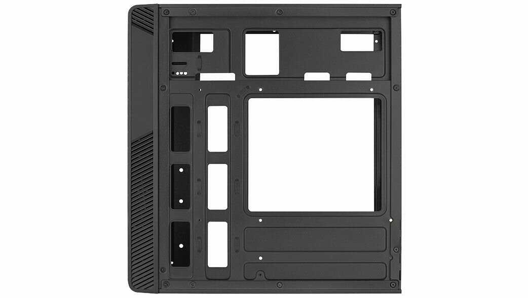 Корпус mATX Aerocool CS-106-S-BK-v1 Mini-Tower без БП черный [accs-pc1301411]