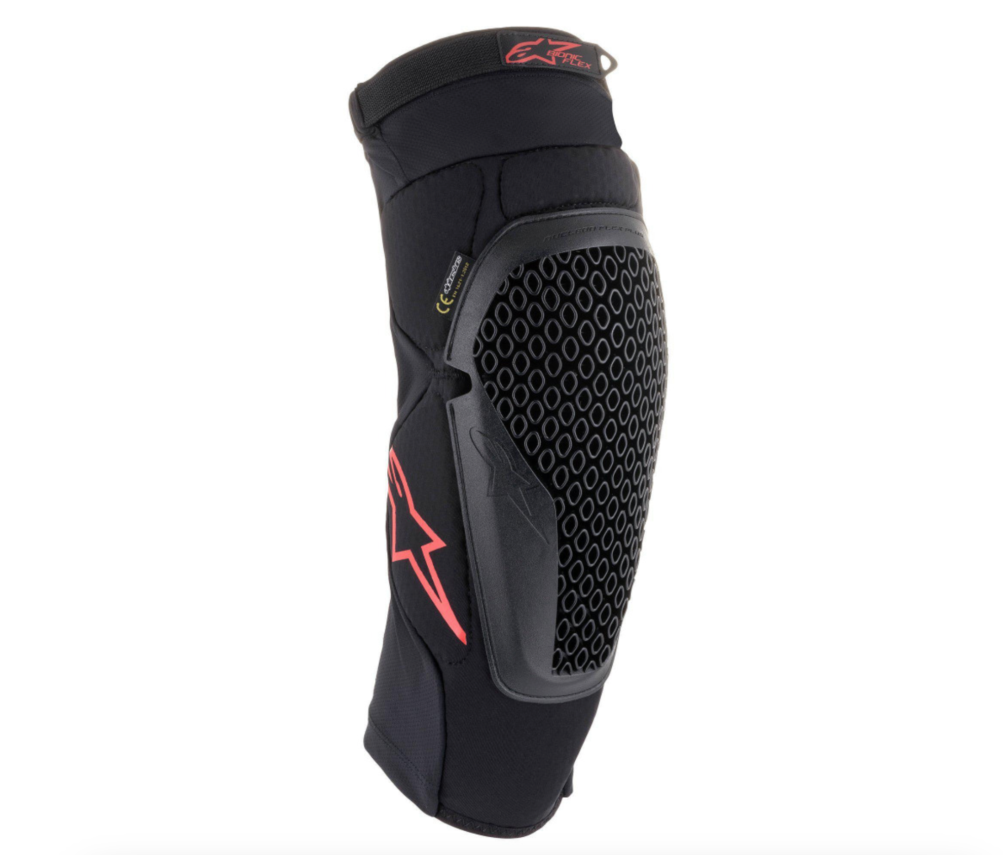 Мотозащита колена ALPINESTARS BIONIC FLEX KNEE PROTECTOR черно-красный, 13, SM