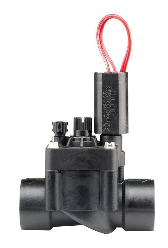 Hunter Клапан электромагнитный PGV-101-GB 1" с регулятором потока