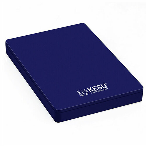 Внешний жесткий диск KESU 1TB, usb 3.0 синий