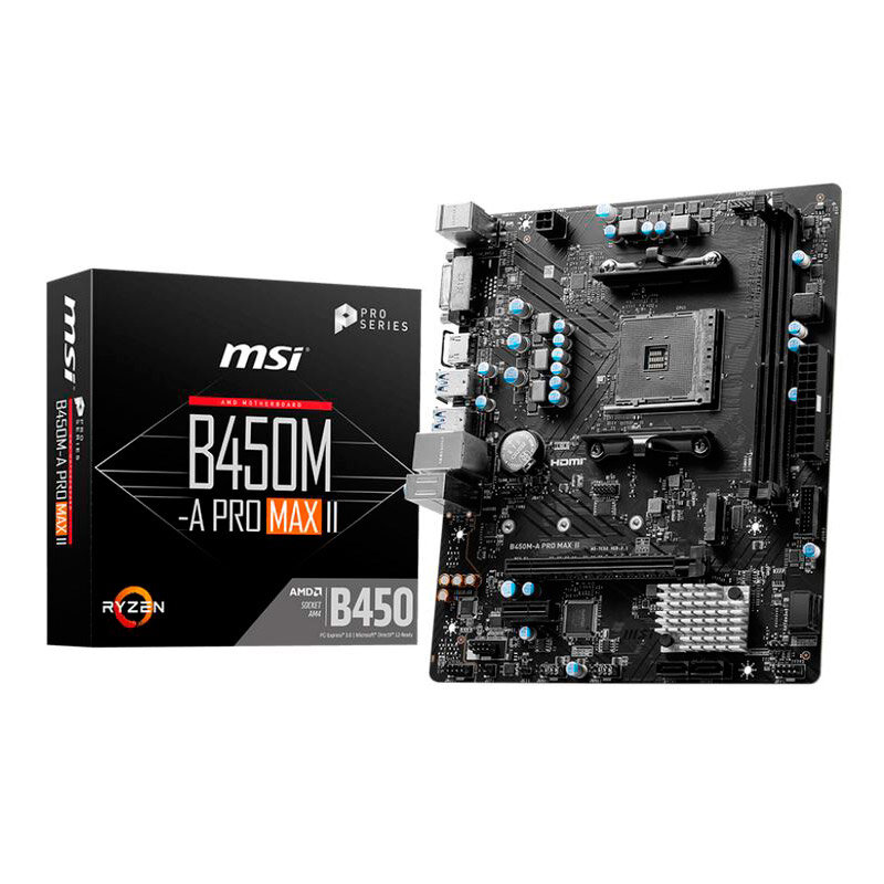 Материнская плата MSI B450M-A Pro Max II