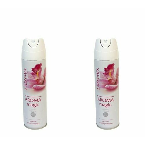 Ladymix Дезодорант боди спрей Aroma magic, 150 мл, 2 шт.