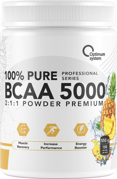 Optimum System BCAA 5000 Powder (550г) Груша