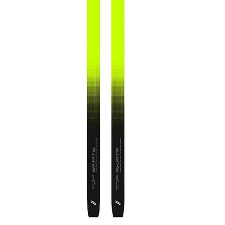 Лыжи беговые ONSKI Top Skate (черный/желтый) (192)