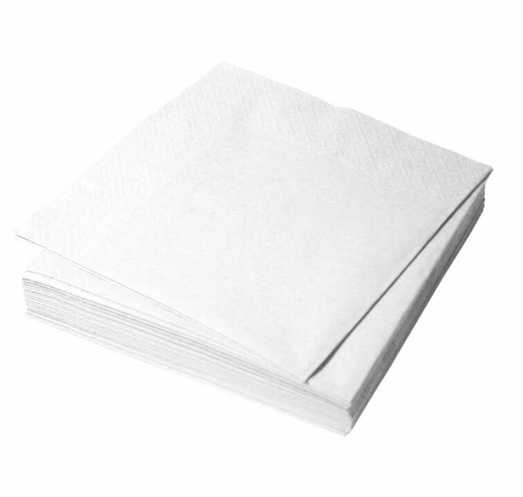 Перышко Салфетки бумажные Modern Белый 2 слоя. 33х33, 100 листов, 2 уп - фотография № 3