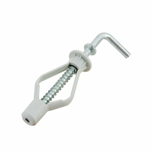 Дюбель-крюк для гипсокартона 8x40 мм, нейлон/сталь, 4 шт.