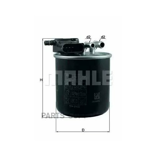 MAHLE KL949 Фиьтр топивный 16880₽