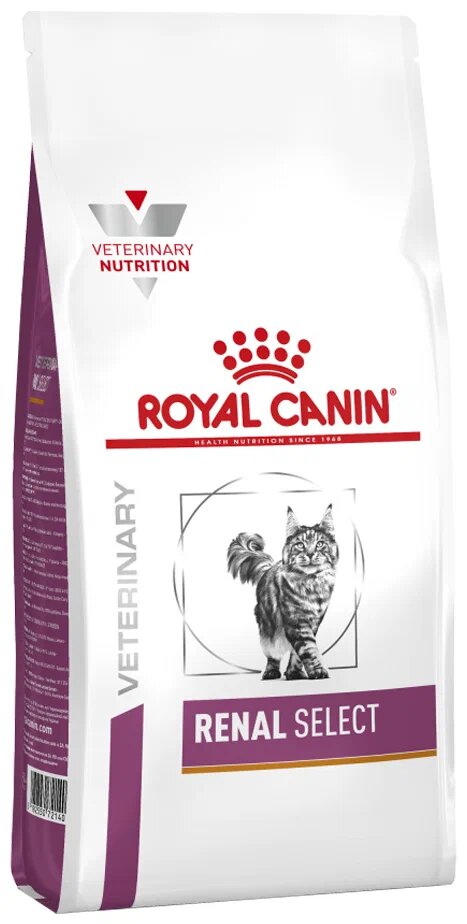Сухой корм для кошек Royal Canin Renal Select RSE 24, для поддержания функции почек 400 г