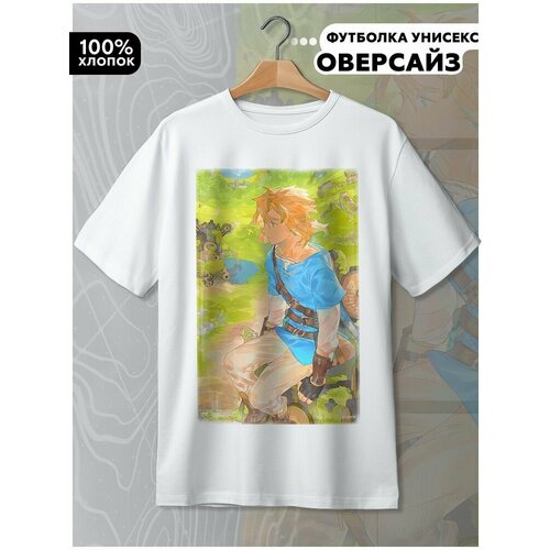 фото Футболка hypnotica, размер l, белый