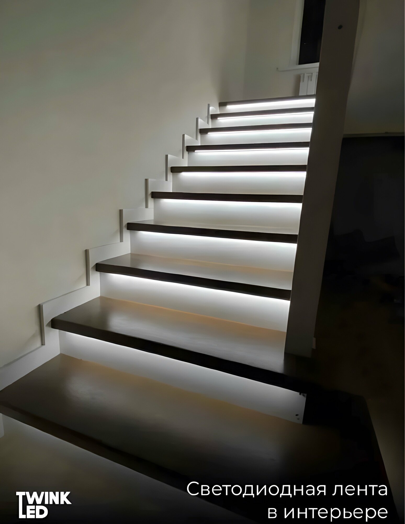 Светодиодная LED-лента для интерьера "Белый 5 метров" - фотография № 2
