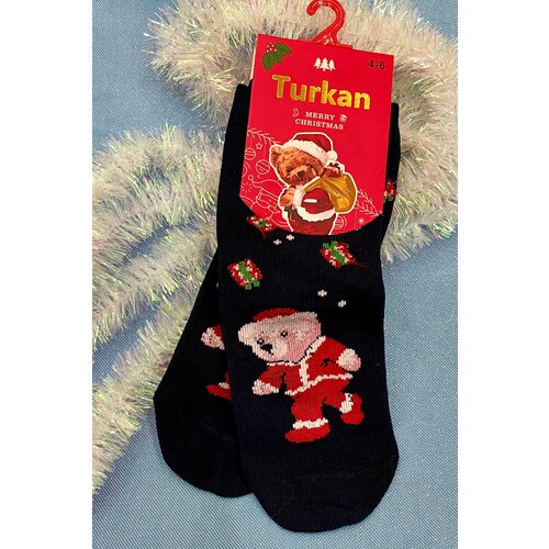 Носки Turkan размер 4-6, синий носки turkan размер 6 8 красный синий