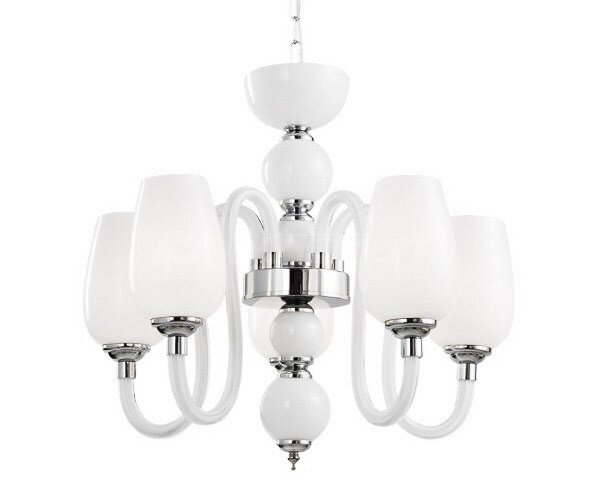 Люстра белая Arte lamp A1404LM-5WH LAVINIA