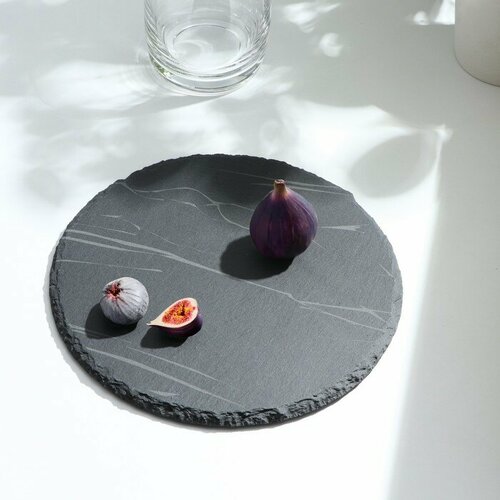 Доска для подачи из сланца Марбл S d20 см 723₽