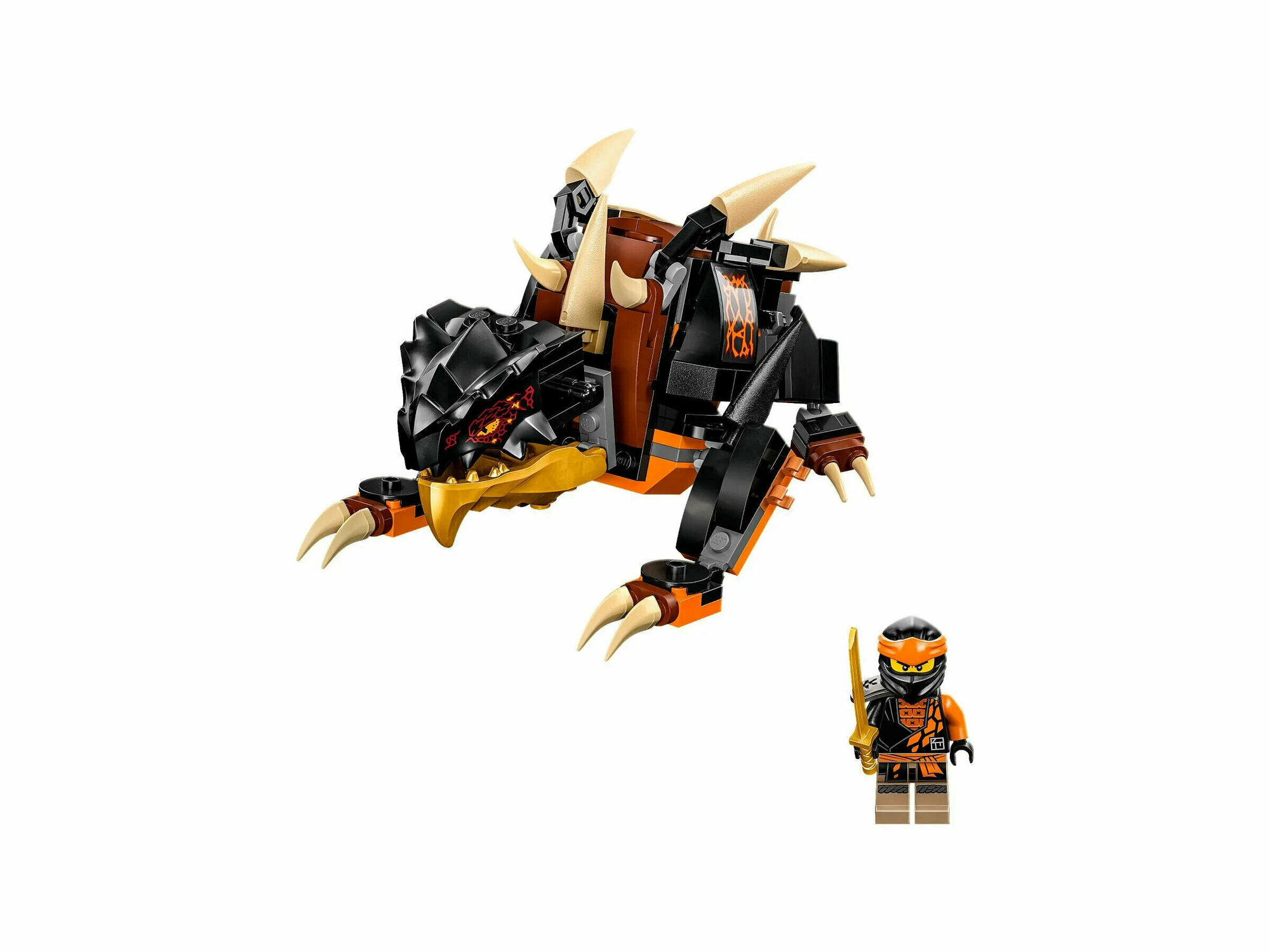 Конструктор LEGO Ninjago 71782 Cole’s Earth Dragon EVO