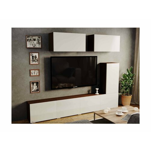 Гостиная Лия-3 ВенгеБелый глянец 42417₽