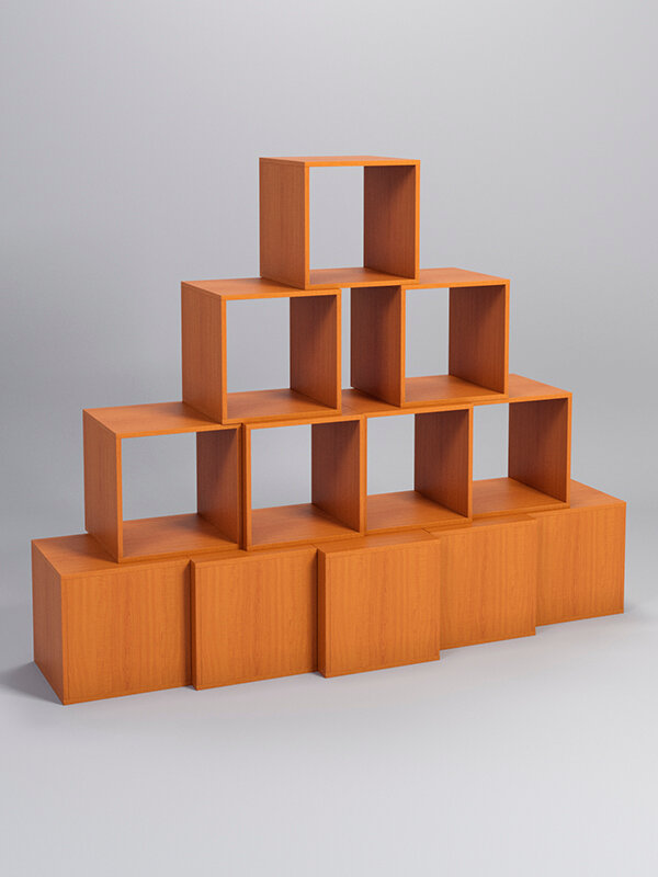 Комплект демонстрационных кубов №4, Вишня 200 x 40 x 160 см