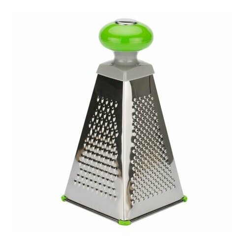 Терка ATTRIBUTE Viva 4-х гранная универсальная без поддона нерж. сталь