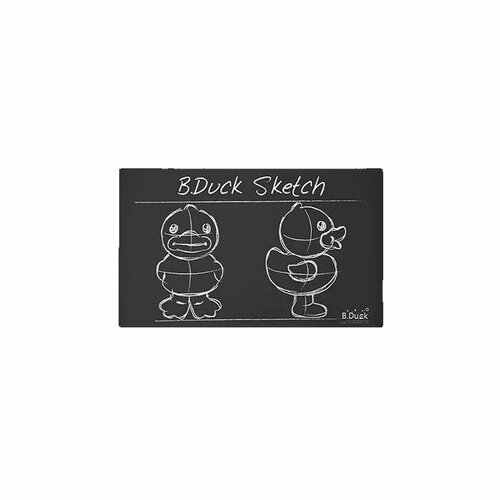 Водонепроницаемый коврик для кухни Xiaomi Dajiang Waterproof Anti-skid Anti-fouling Kitchen Mat Duck Sketch 75х45cm