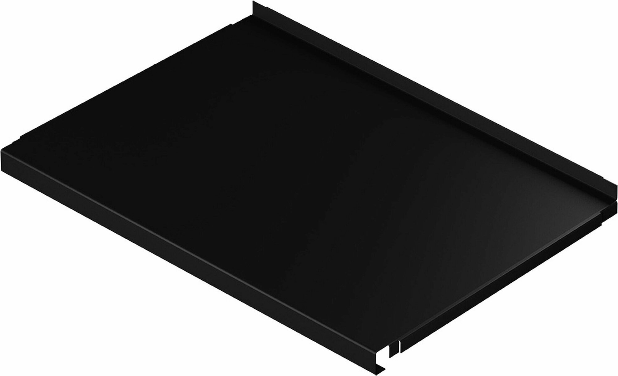 Полка Larvij L99S64BL металл 595x420x23 мм нагрузка до 50 кг черная