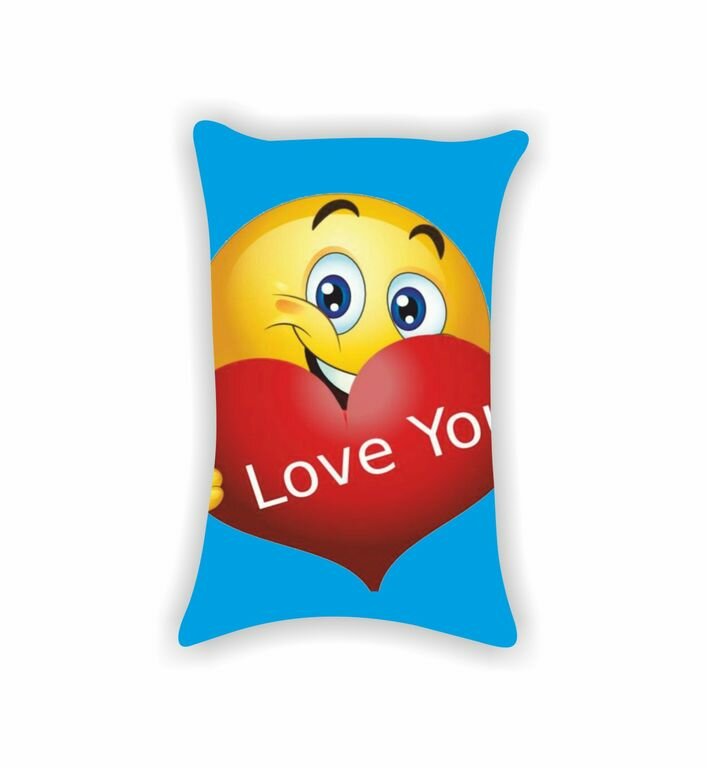 Подушка эмодзи, emoji №13, Картинка с одной стороны