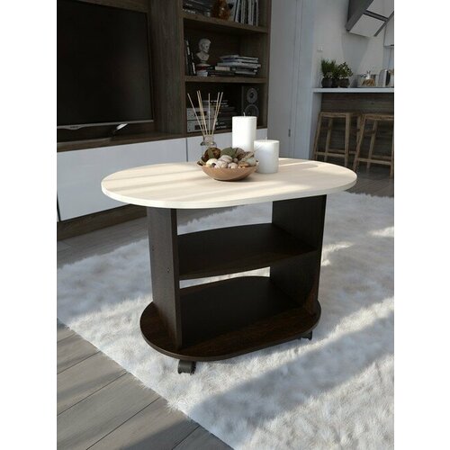 Стол журнальный Mebstudia Фаворит 1 комби 80х55х55 см 58253 4400₽