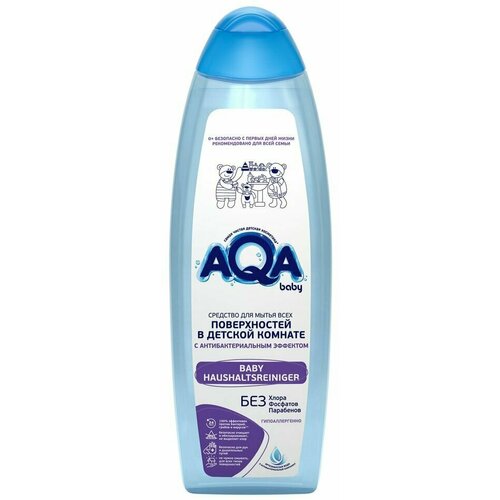 Средство чистящее Aqa baby для детских комнат 500мл х 2шт